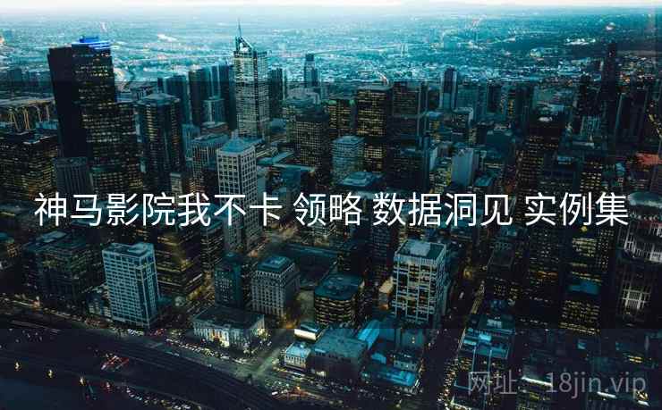 神马影院我不卡 领略 数据洞见 实例集  第2张