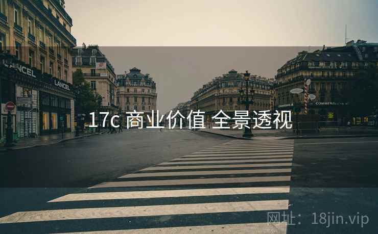 17c 商业价值 全景透视  第1张