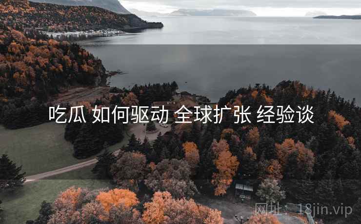吃瓜 如何驱动 全球扩张 经验谈  第2张