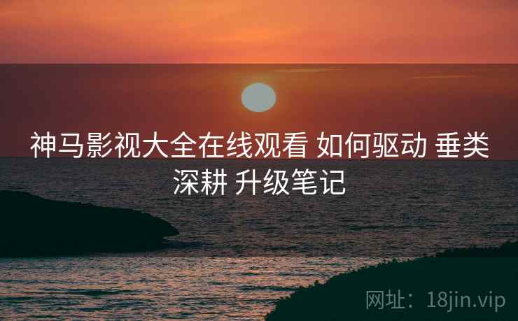 神马影视大全在线观看 如何驱动 垂类深耕 升级笔记  第1张