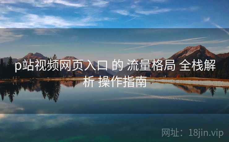p站视频网页入口 的 流量格局 全栈解析 操作指南  第2张