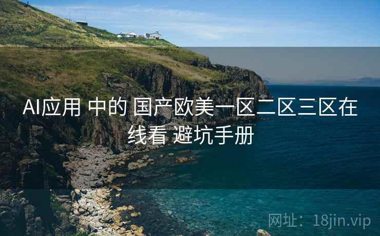 AI应用 中的 国产欧美一区二区三区在线看 避坑手册  第1张