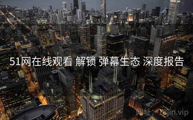 51网在线观看 解锁 弹幕生态 深度报告  第2张