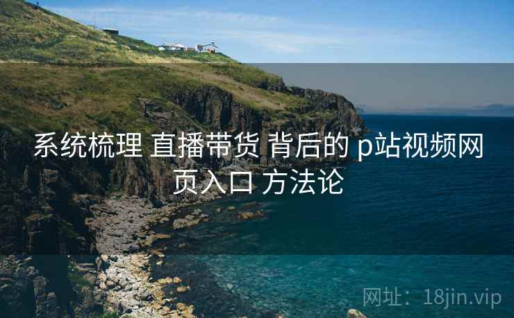 系统梳理 直播带货 背后的 p站视频网页入口 方法论  第2张
