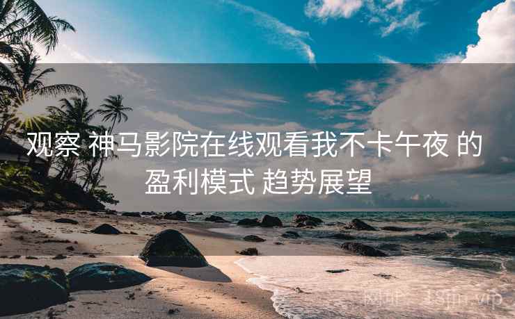 观察 神马影院在线观看我不卡午夜 的 盈利模式 趋势展望  第2张